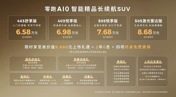 别划走!智己LS8零跑A10宋EV与众08 谁最能打?