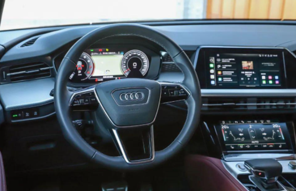 奥迪q6内饰-方向盘-易车