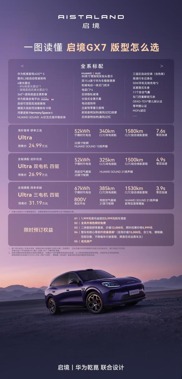 有点意思！三电机增程动力加四激光雷达，30万选它或YU7