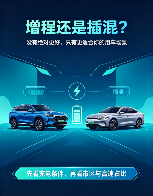 增程和插混到底怎么选？别再被营销误导！了解真相才选不错