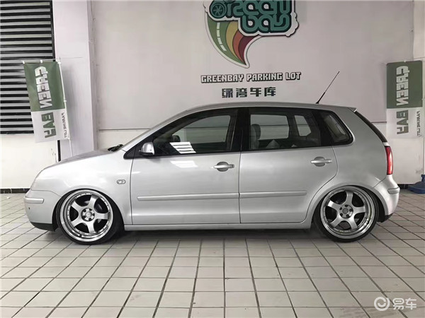 大众老polo改装气动避震悬挂 姿态焕发新生