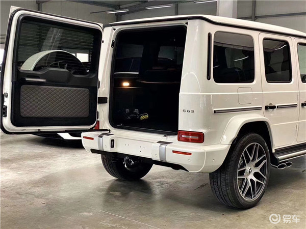 新款奔驰g63舒适度奔驰g63银色改装图片