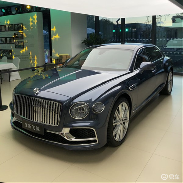 宾利飞驰天蓝色双色宾利飞驰图片