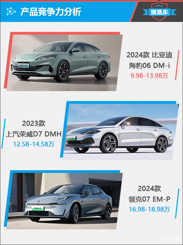 比亚迪海豹06 DM-i于2024年5月28日正式上市新车共推出