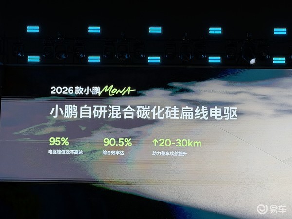 11.98万元起 2026款小鹏MONA M03正式上市