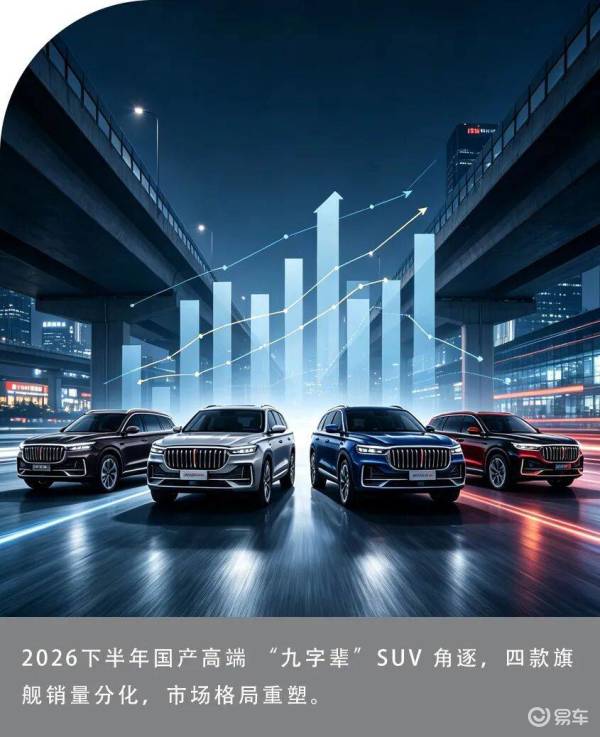 旗舰“九字辈”大比拼：下半年国产高端SUV真实战绩
