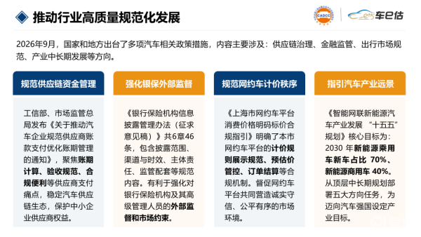 SUV、轿车跌幅显著,日系销量回暖|9月汽车保值率报告