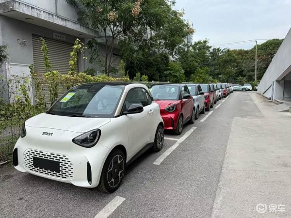 最大续航410KM，配天地门，Smart精灵#2实车到店