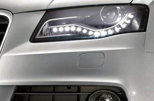 奥迪的"泪眼"大灯深得一众车友喜爱.