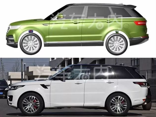 还是熟悉的套路,众泰l10中级suv高仿路虎