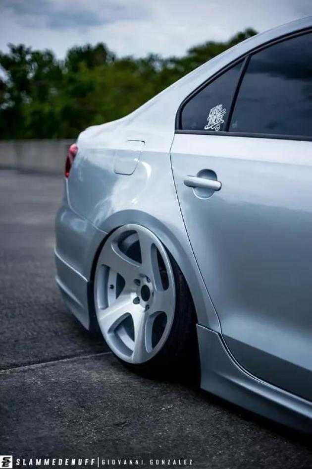 对银色车无感?这台jetta mk6将刷新你的审美