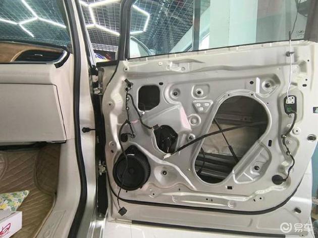 别克gl8门板改装音响