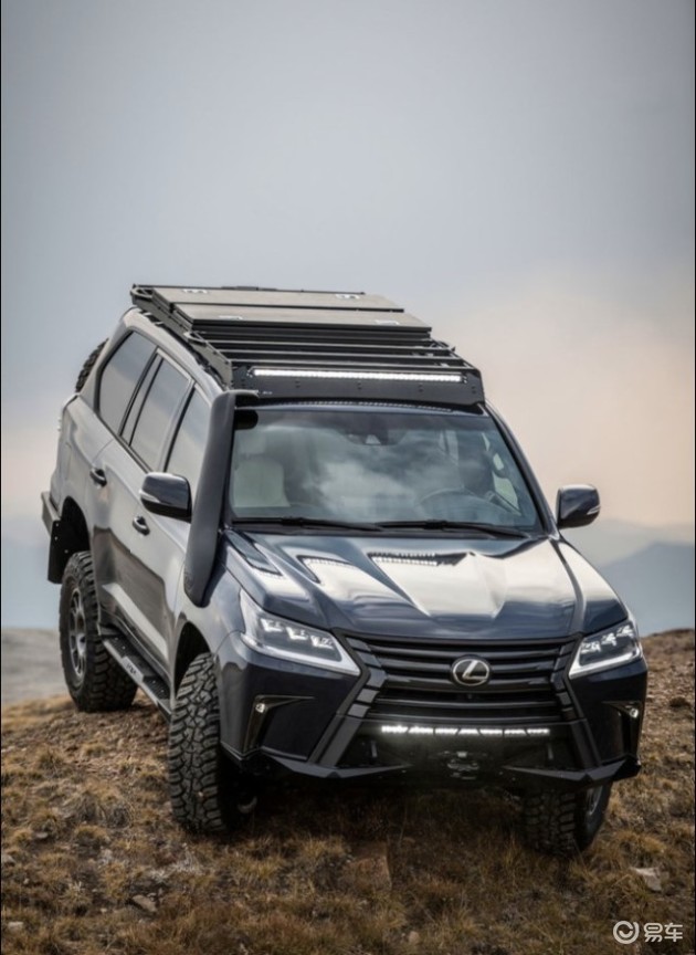 雷克萨斯lx570征战全球女性拉力赛