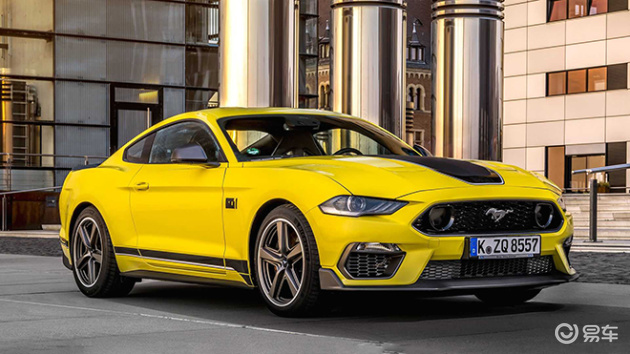 2021款福特mustangmach 1欧版车型搭载经过调校的自然吸气式5.