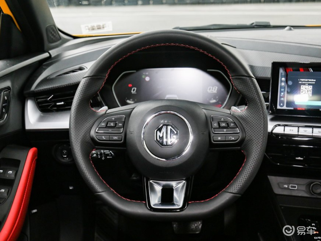 名爵5中控台-方向盘-易车