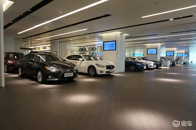带你玩转全球最大二手车展厅,澳康达五楼日系车展厅_易车