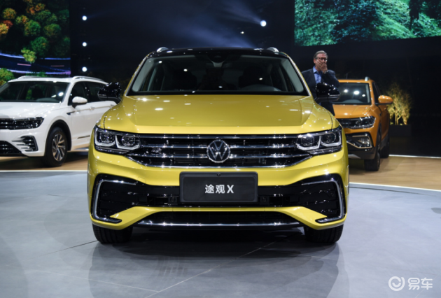 大众时尚轿跑suv新选择大众途观x实车搭载全新配置