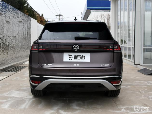 续航565km7座suv 实拍大众id 6 Crozz 易车