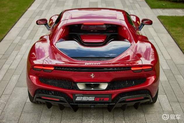 法拉利296gtb后窗玻璃尾灯仪表盘