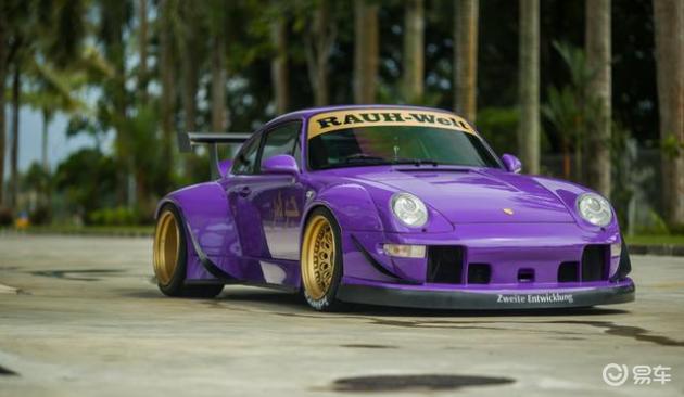 复古艺术结合的改装车——保时捷RWB_易车