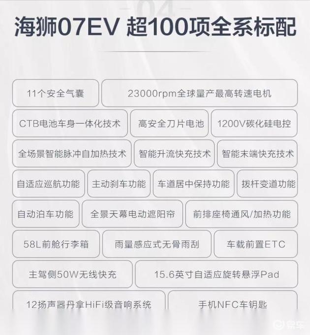 海狮07 EV上市，18.98万起售，性价比超宋L？