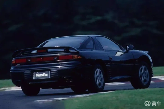 三菱GTO外观设计双门跑车流线型技术_三菱GTO 3000GT JDM跑车 1990年代车型_福建二手车gt3000三菱跑车