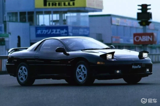 三菱GTO 3000GT JDM跑车 1990年代车型_福建二手车gt3000三菱跑车_三菱GTO外观设计双门跑车流线型技术