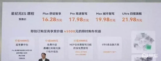 星途Exlantix ES增程版，16.28万起，1645km续航