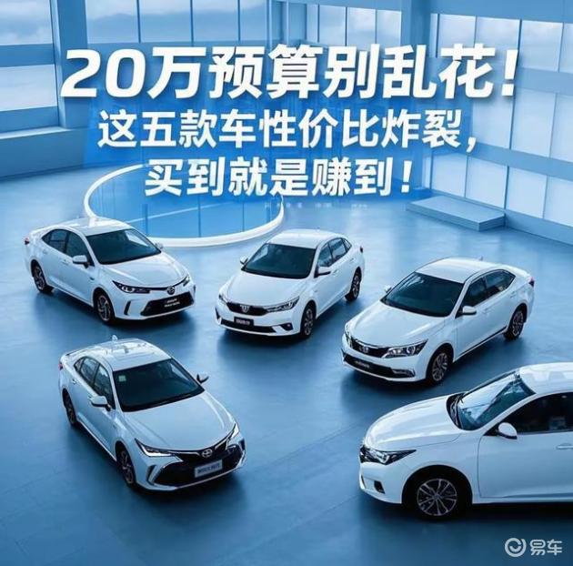 20万购车指南：五款高性价比神车，选对不后悔