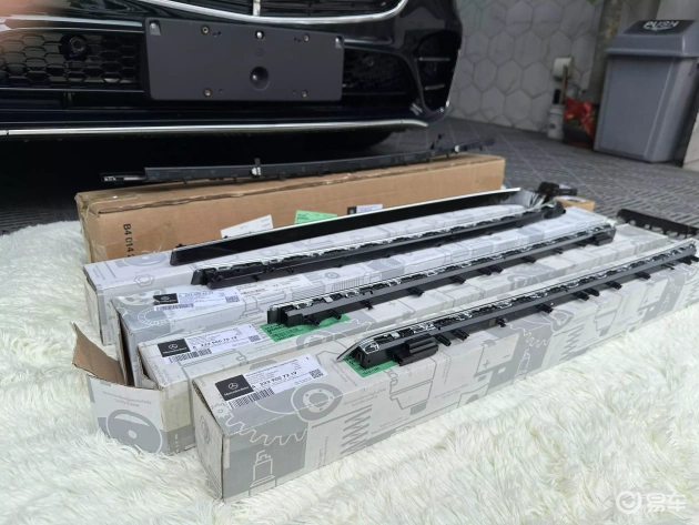 奔驰S450升级原厂氛围灯，点亮驾驶新体验