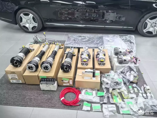 迈巴赫S480升级原厂魔毯悬挂，舒适驾乘新体验