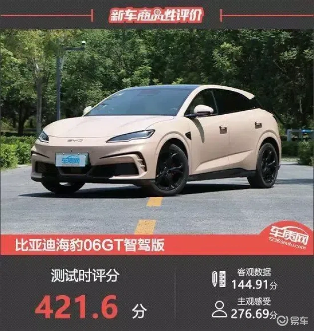 海豹06GT智驾版：比亚迪的新车魅力解析