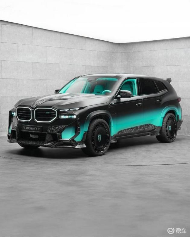 MANSORY为宝马XM打造炫目大SUV，色彩震撼人心