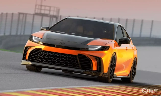 烈焰橙凯美瑞GT-S概念车：燃动运动风尚