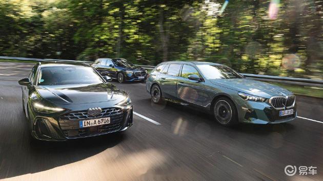 豪华旅行车最终对决，奥迪A6、BMW 5系和奔驰E级谁能脱颖而出？