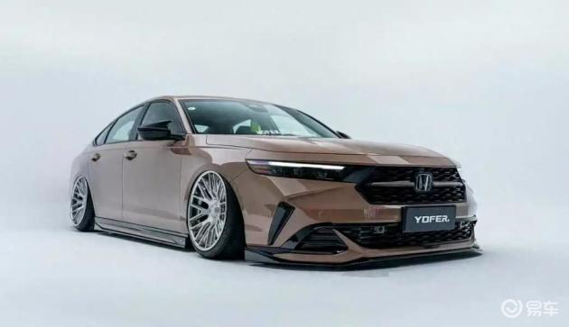 本田雅阁YOF改装：低趴造型，2.0L混动，运动风格