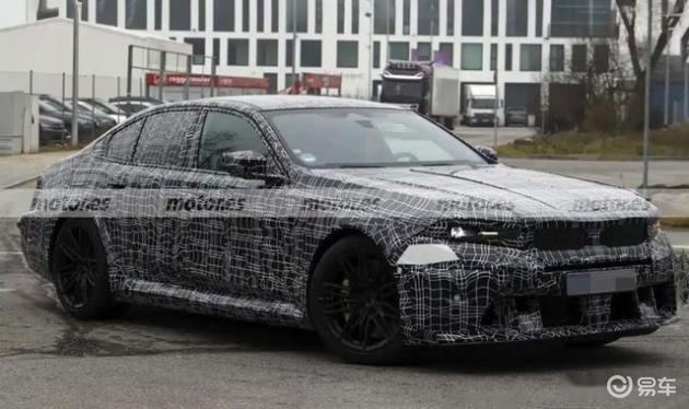 新宝马M5谍照揭晓,2027春登场,外观微调