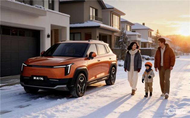 冬日电动车挑战，东风奕派纳米06解冻，温暖过冬