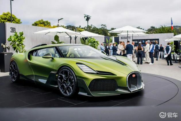 布加迪新超跑,向经典Veyron致敬的创意杰作