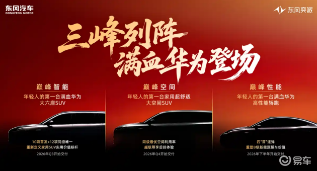 东风奕派2026年计划推8款新车