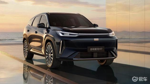 吉利新车型银河M7登场，10万级插混SUV兼顾运动与时尚