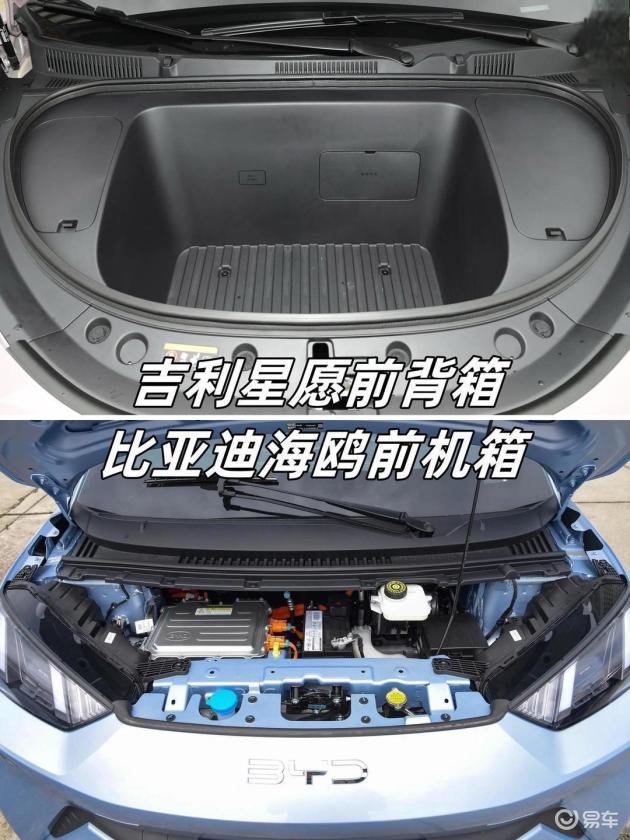 6.98万比亚迪元UP对比吉利星愿：1万元差价带来了哪些差异？实测结果显示差距显著