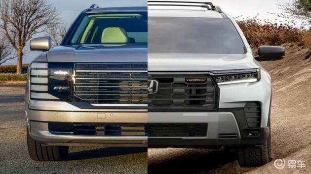 2026款现代帕里斯帝对比本田飞行员：哪款才是最适合家庭使用的三排座SUV？