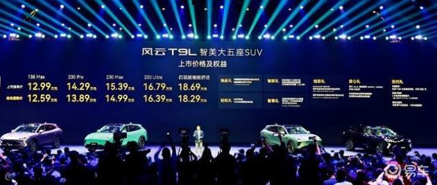 动如疾“风” 静卧“云”端 风云T9L九大越级仅12.99万元起