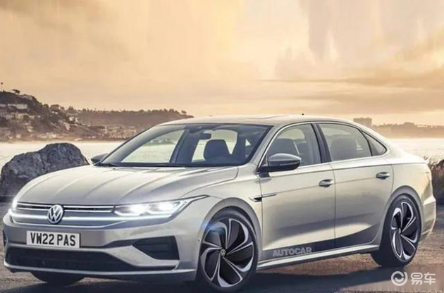 2021款大众迈腾B9实车,配两种外观,要重回巅峰_易车