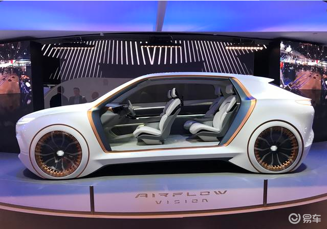 克莱斯勒airflow vision概念车正式亮相ces