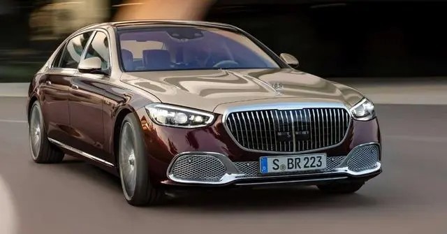 迈巴赫s级车身侧面标志性的雪茄式_易车