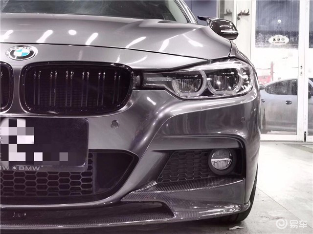 迸发昔日的荣光 战斗范儿更足 宝马3系改色金属灰