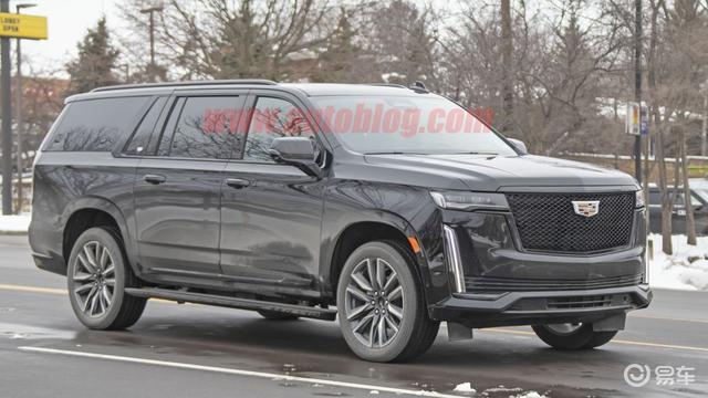 又大又黑还更长,全新凯迪拉克凯雷德esv车型测试谍照曝光