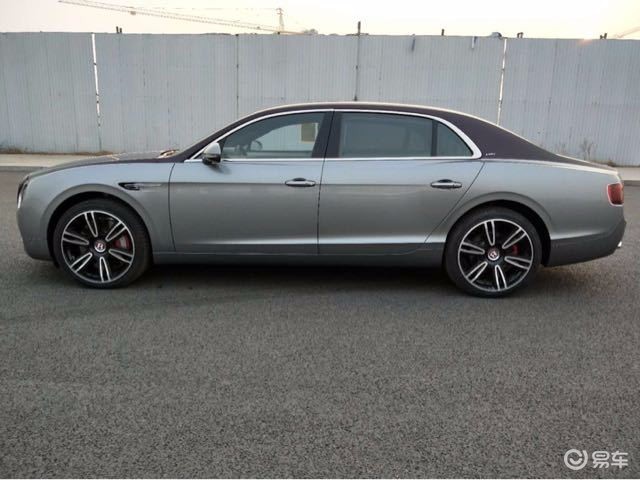 宾利飞驰现车展示双色车身格调非凡吐血推荐款宾利入门王者